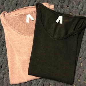 Cute black and purple top $12 for 2/ s